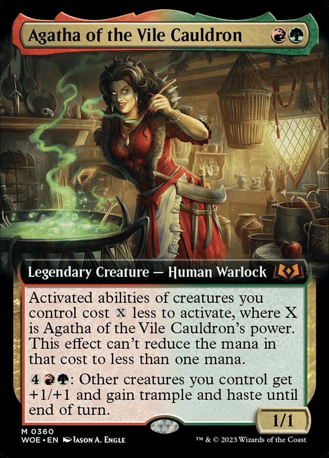 Agatha of the Vile Cauldron (360) - Wilds of Eldraine (WOE)