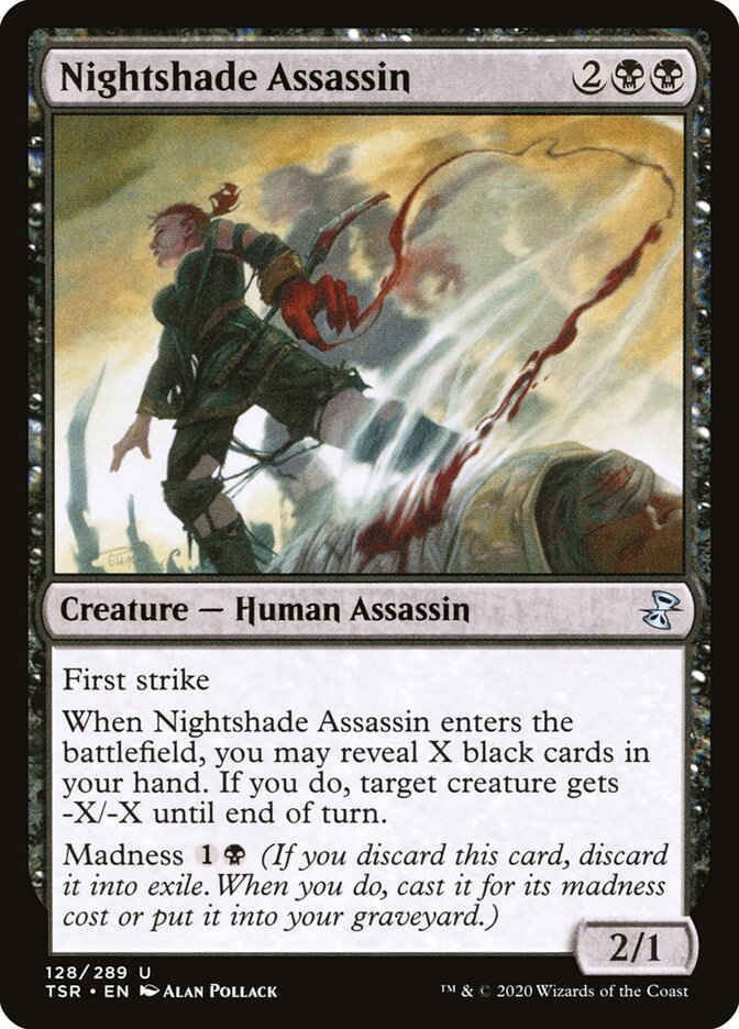 Nightshade Assassin (128) - Time Spiral Remastered (TSR)
