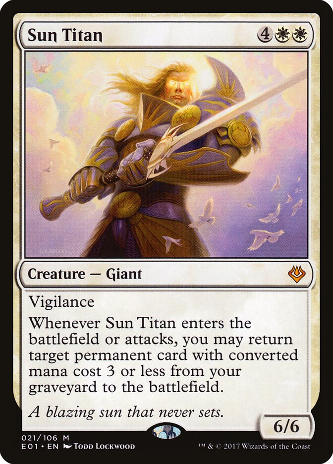 Sun Titan (21) - Archenemy: Nicol Bolas (E01)