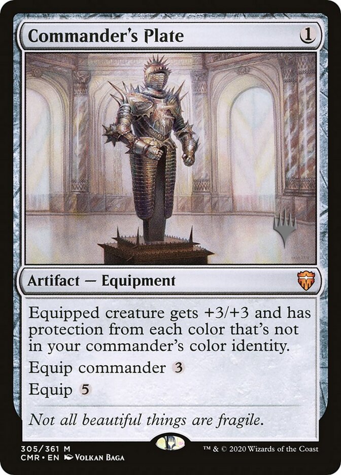 Commander's Plate (305p) - Commander Legends Promos (PCMR)
