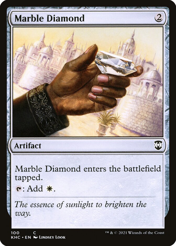 Marble Diamond (100) - Kaldheim Commander (KHC)