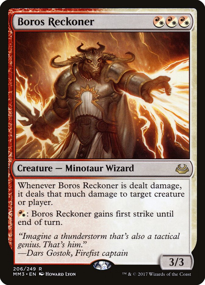 Boros Reckoner (206) - Modern Masters 2017 (MM3)