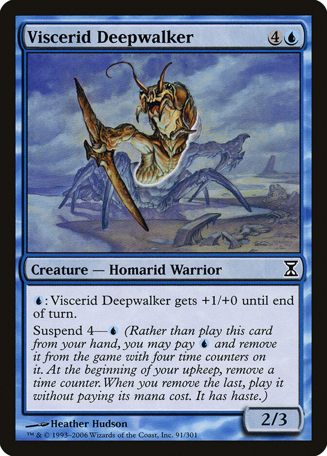 Viscerid Deepwalker (91) - Time Spiral (TSP)