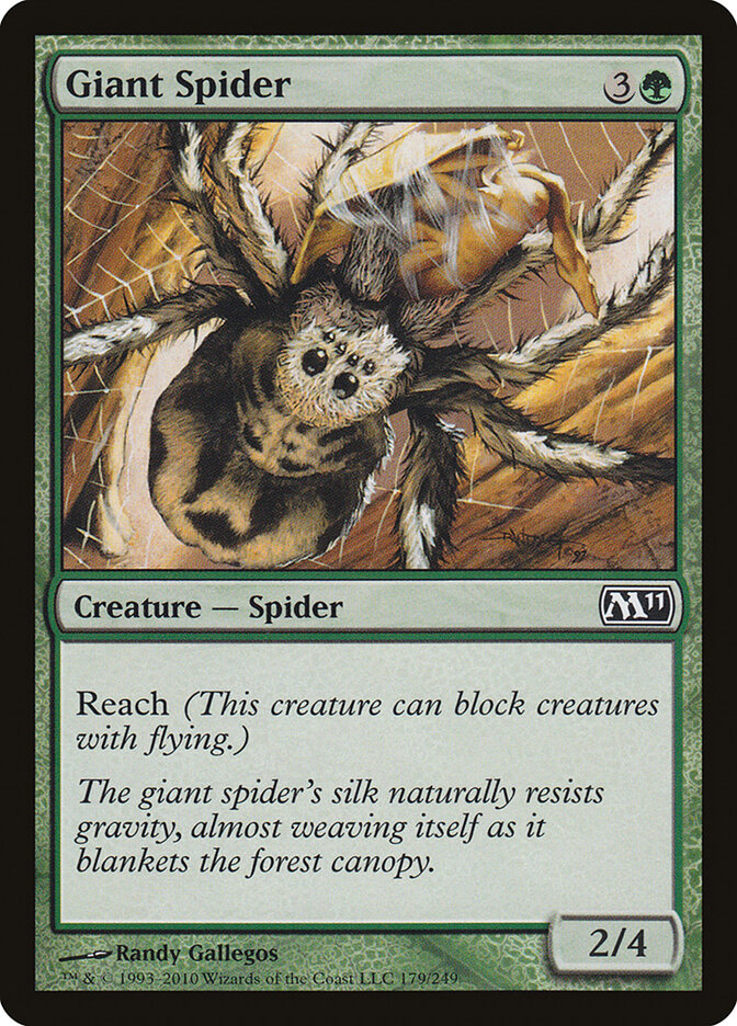 Giant Spider (179) - Magic 2011 (M11)