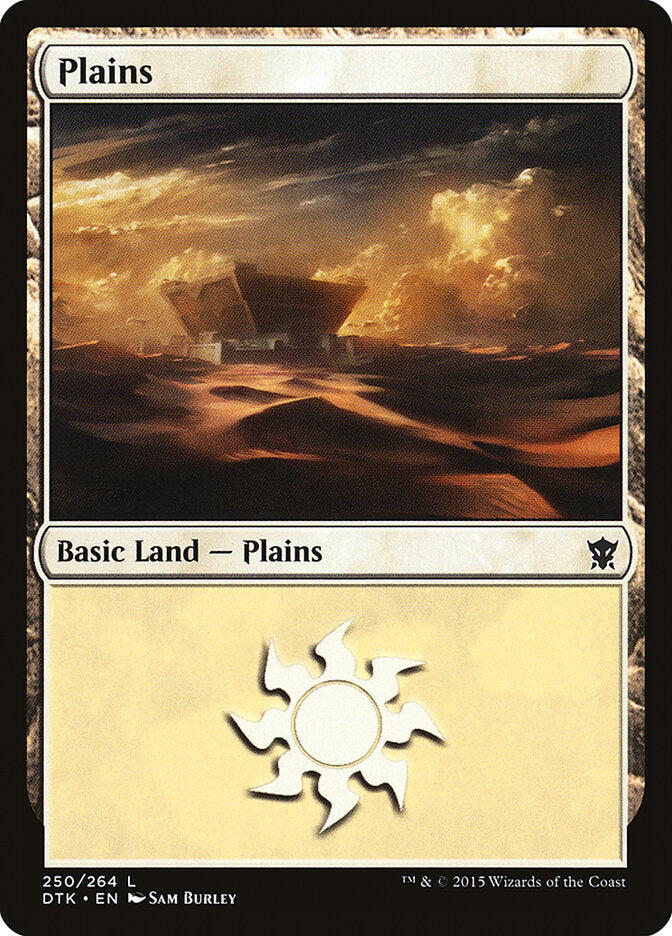 Plains (250) - Dragons of Tarkir (DTK)