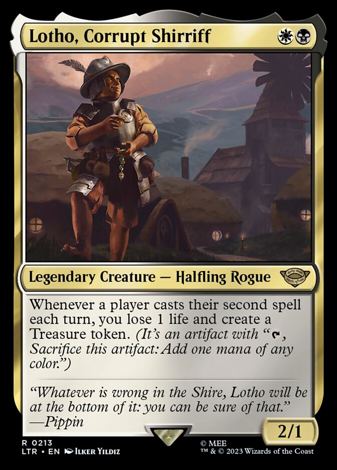 Lotho, Corrupt Shirriff (213) - The Lord of the Rings: Tales of Middle-earth (LTR)