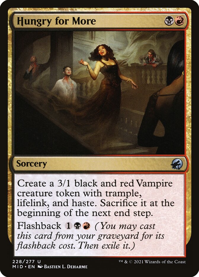 Hungry for More (228) - Innistrad: Midnight Hunt (MID)
