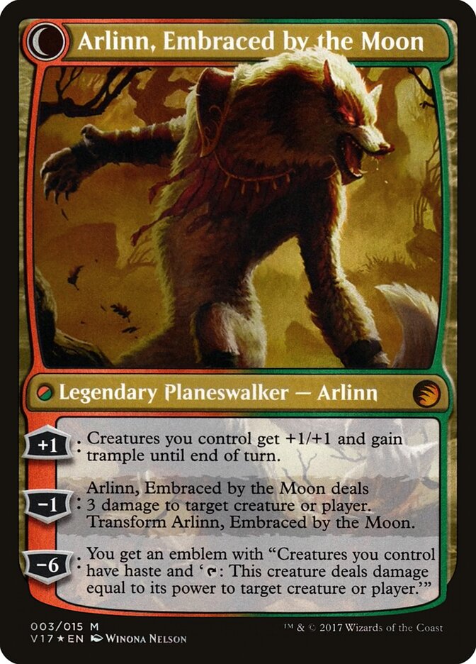 Arlinn Kord // Arlinn, Embraced by the Moon (3) - From the Vault: Transform (V17)