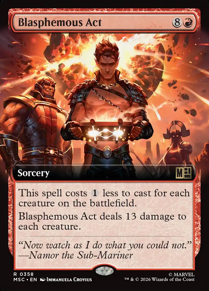 Blasphemous Act (358) - Marvel Super Heroes Commander (MSC)