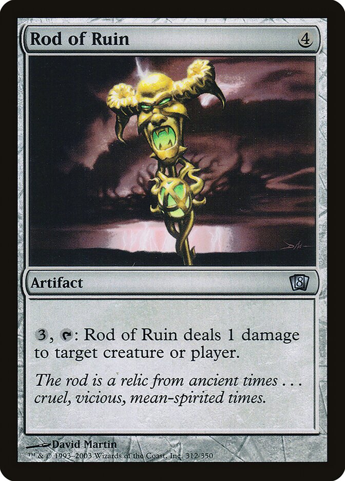 Rod of Ruin (312) - Eighth Edition (8ED)