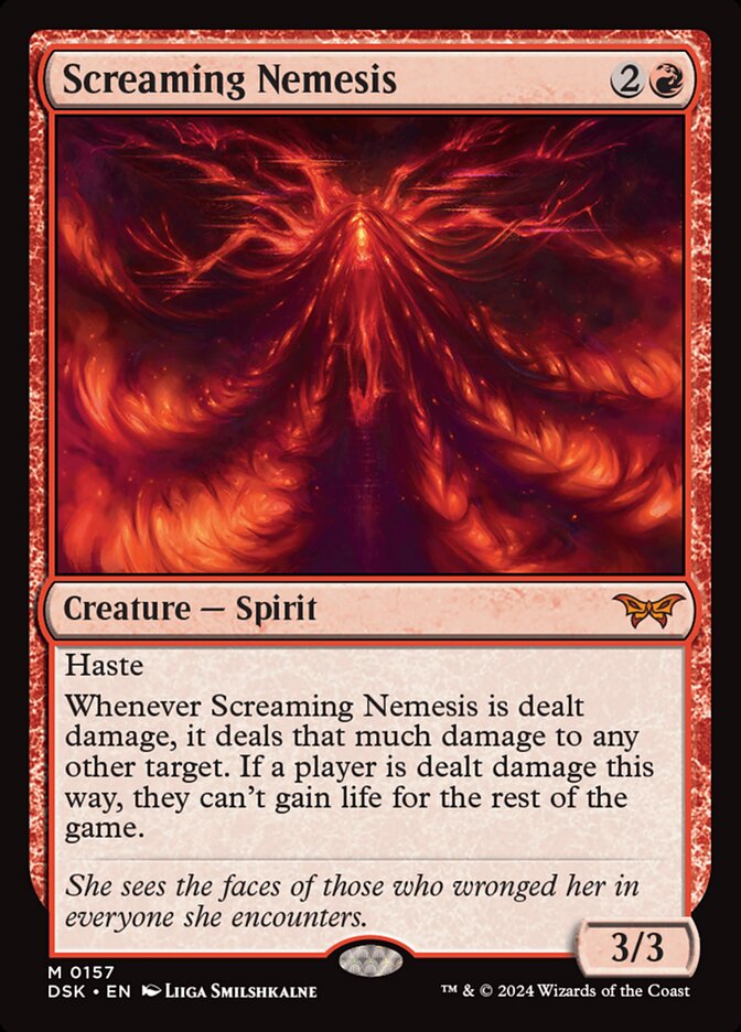 Screaming Nemesis (157) - Duskmourn: House of Horror (DSK)