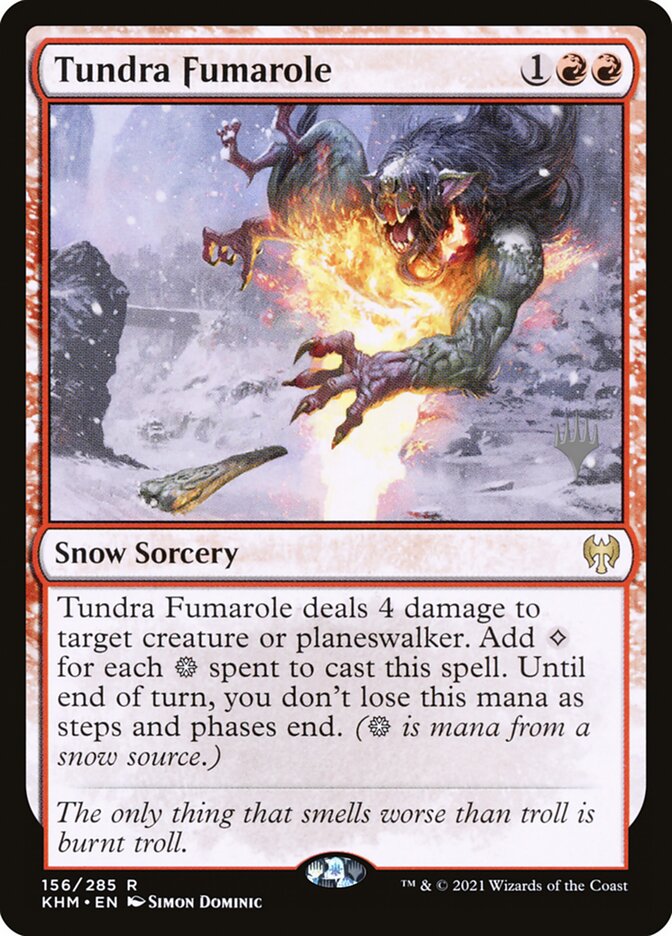 Tundra Fumarole (156p) - Kaldheim Promos (PKHM)