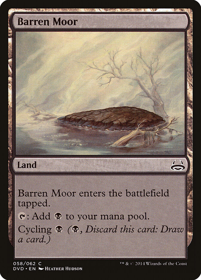 Barren Moor (58) - Duel Decks Anthology: Divine vs. Demonic (DVD)