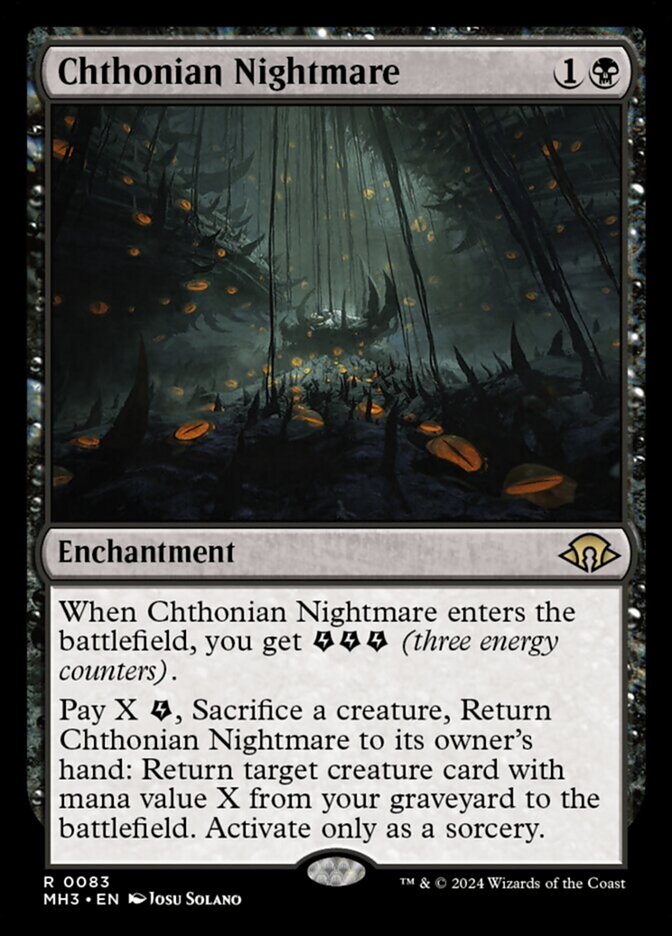 Chthonian Nightmare (83) - Modern Horizons 3 (MH3)