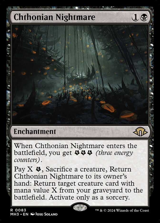 Chthonian Nightmare (83) - Modern Horizons 3 (MH3)