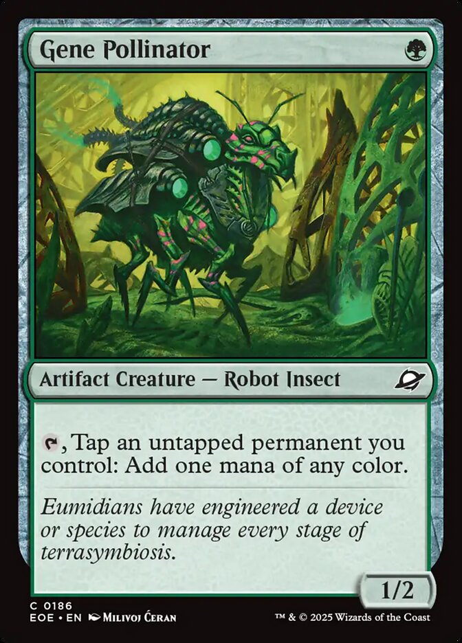 Gene Pollinator (186) - Edge of Eternities (EOE)