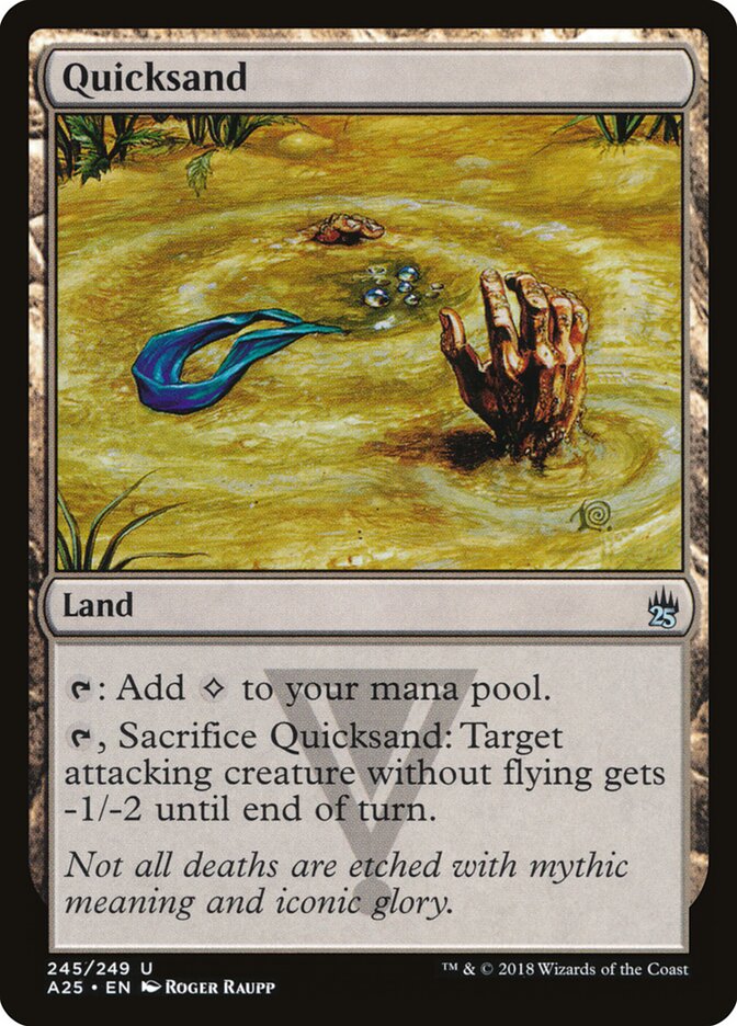 Quicksand (245) - Masters 25 (A25)