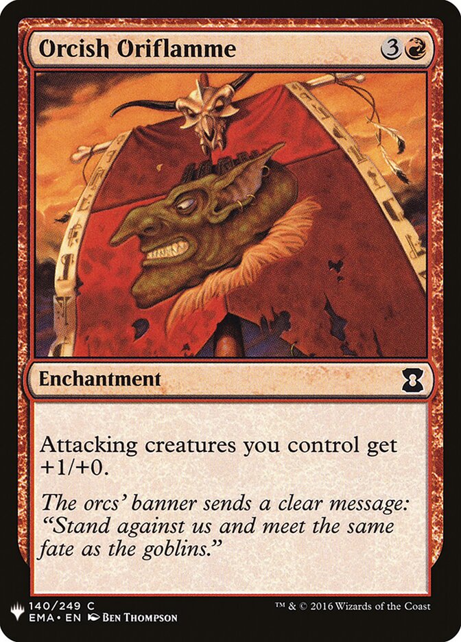 Orcish Oriflamme (EMA-140) - The List (PLST)