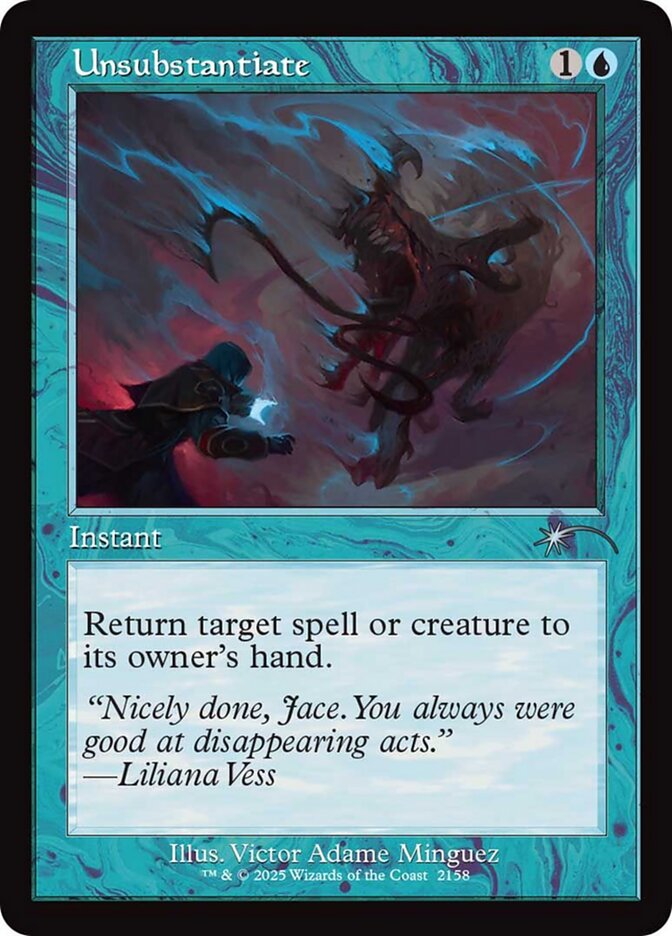 Unsubstantiate (2158) - Secret Lair Drop (SLD)