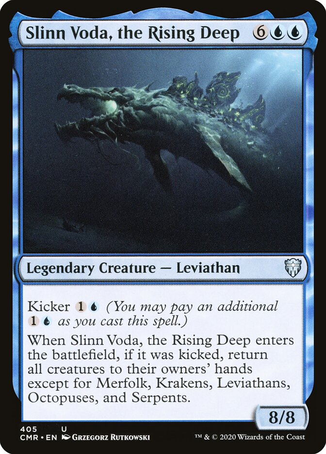 Slinn Voda, the Rising Deep (405) - Commander Legends (CMR)