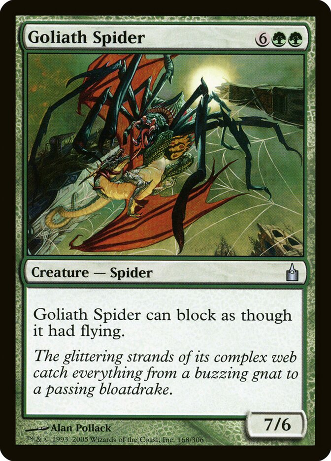Goliath Spider (168) - Ravnica: City of Guilds (RAV)