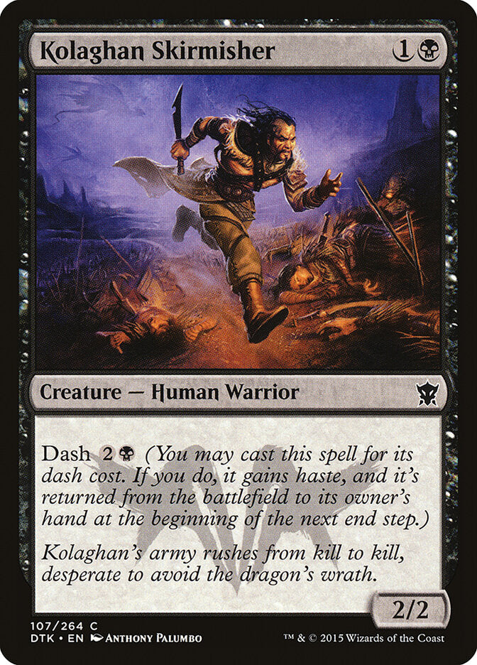 Kolaghan Skirmisher (107) - Dragons of Tarkir (DTK)