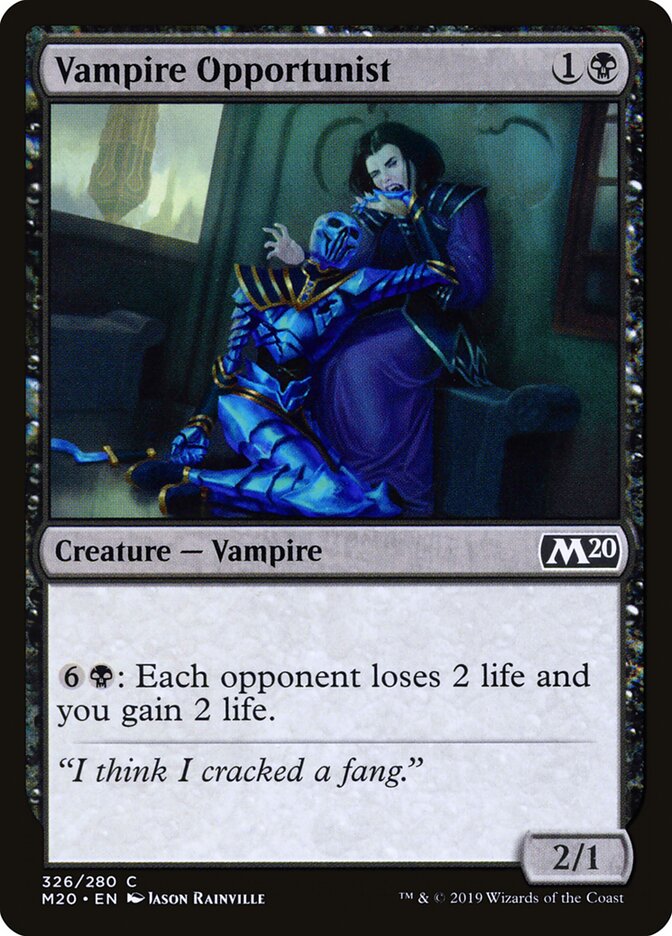 Vampire Opportunist (326) - Core Set 2020 (M20)
