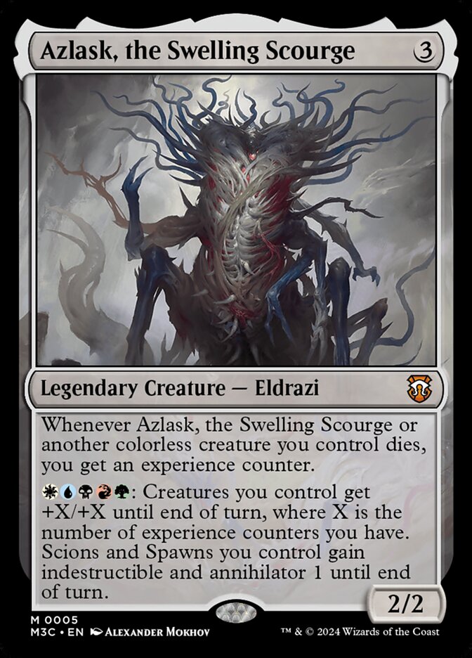 Azlask, the Swelling Scourge (5) - Modern Horizons 3 Commander (M3C)