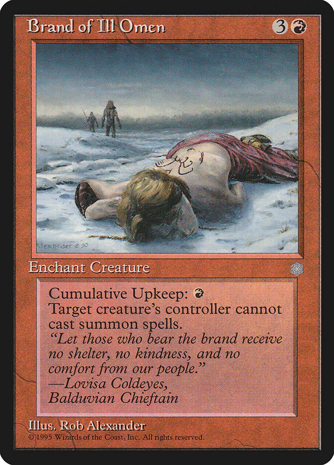 Brand of Ill Omen (177) - Ice Age (ICE)