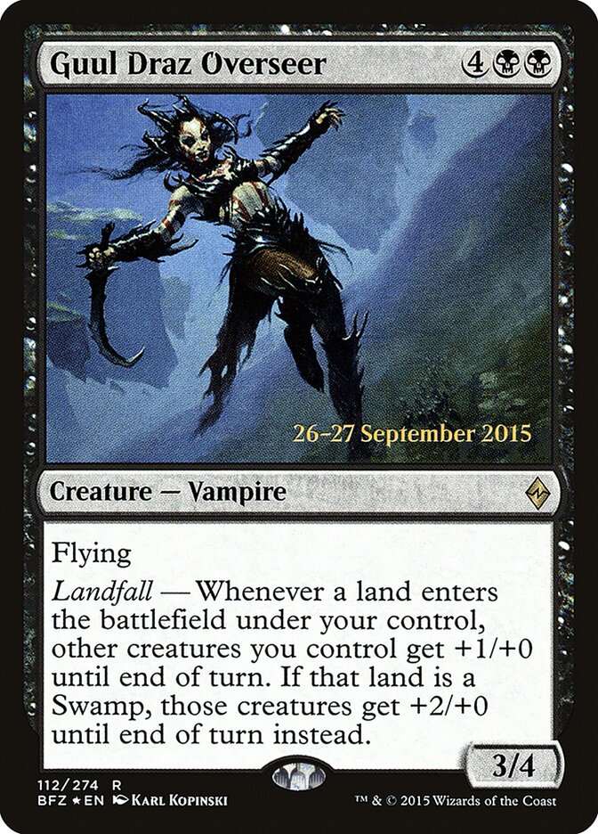 Guul Draz Overseer (112s) - Battle for Zendikar Promos (PBFZ)