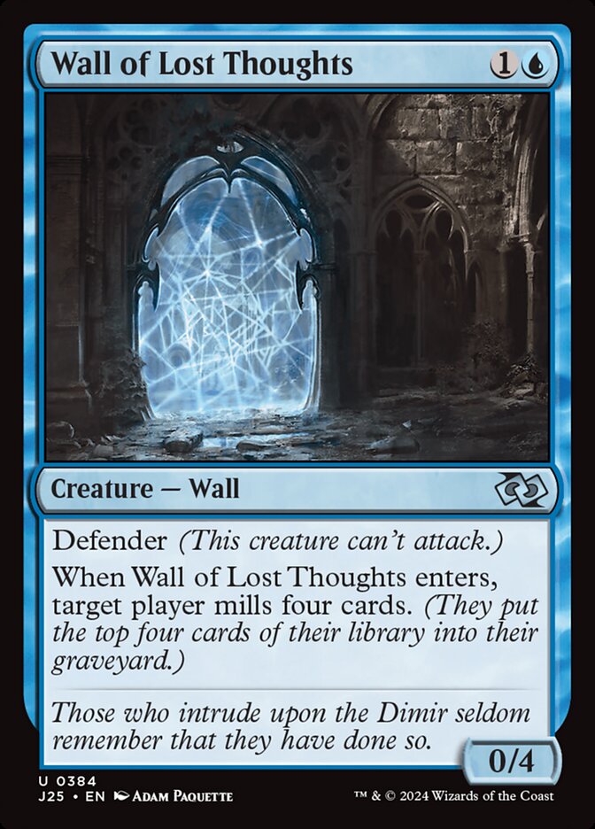 Wall of Lost Thoughts - Foundations Jumpstart (J25)