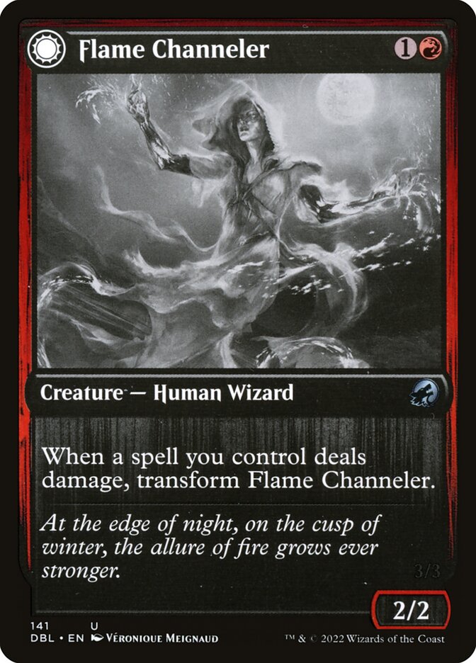 Flame Channeler // Embodiment of Flame - Innistrad: Double Feature (DBL)
