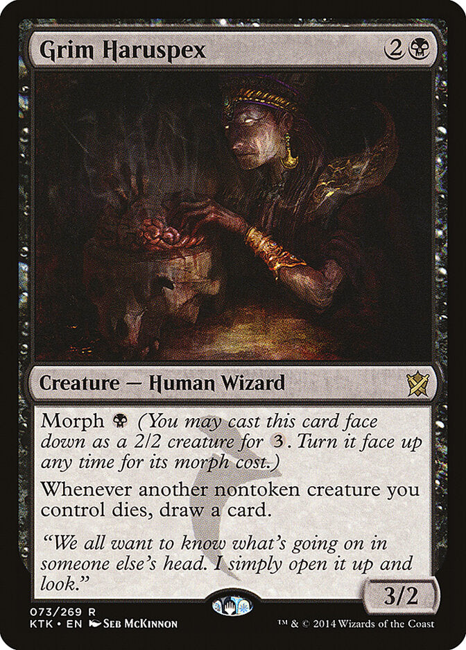 Grim Haruspex (73) - Khans of Tarkir (KTK)