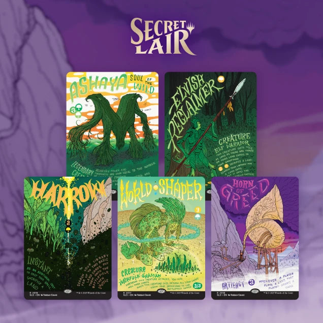 Secret Lair Drop: Our Boss is on Vacation Superdrop: Garden Buds - Non-Foil Edition - Secret Lair Drop Series (SLD)