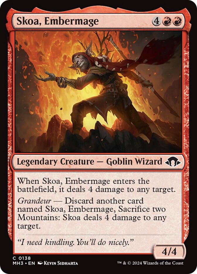 Skoa, Embermage (138) - Modern Horizons 3 (MH3)