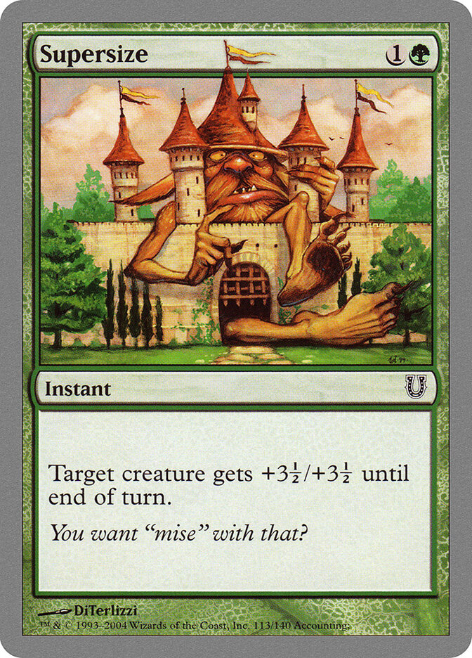 Supersize (113) - Unhinged (UNH)