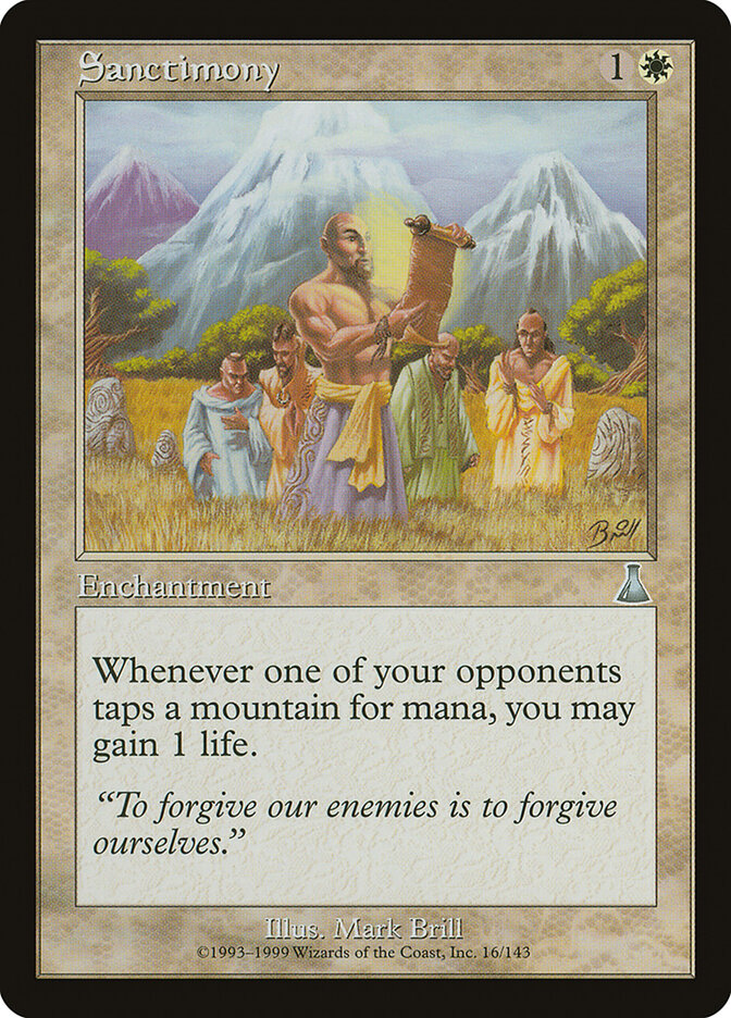 Sanctimony (16) - Urza's Destiny (UDS)