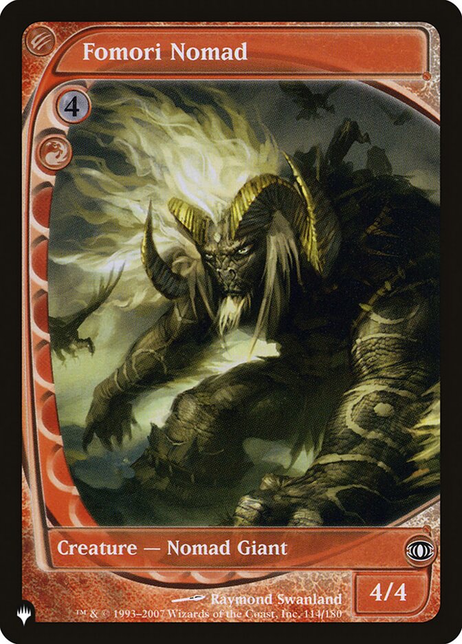 Fomori Nomad (FUT-114) - The List (PLST)