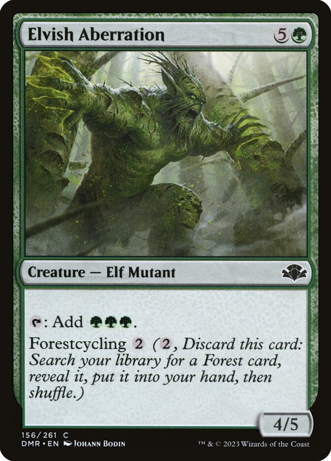 Elvish Aberration (156) - Dominaria Remastered (DMR)