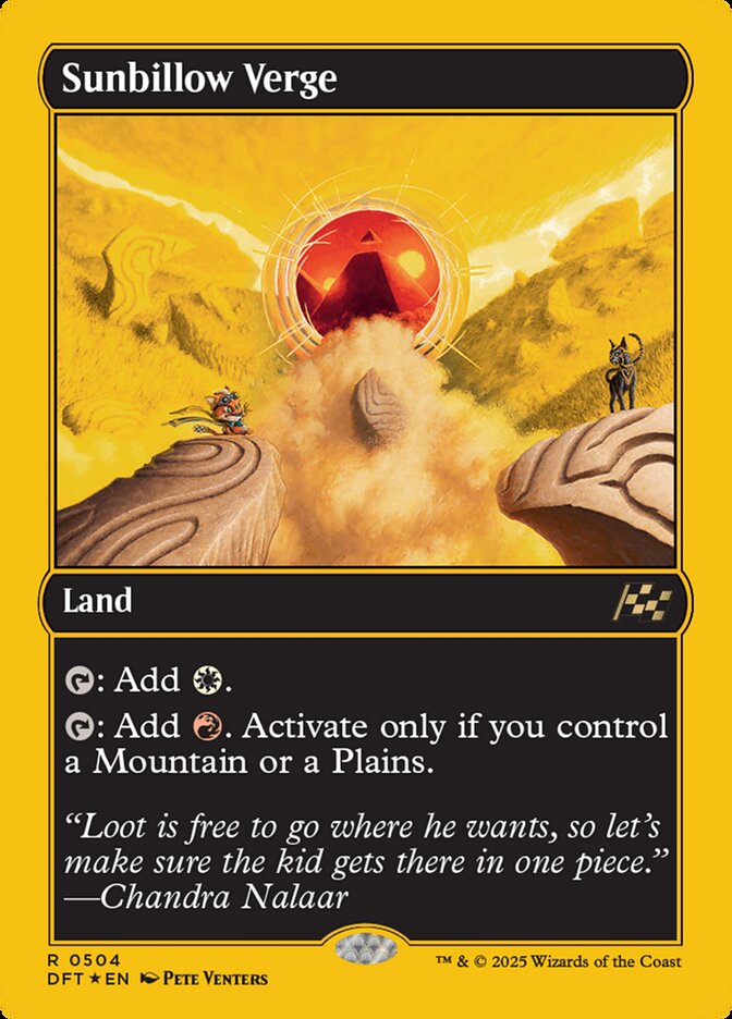 Sunbillow Verge (504) - Aetherdrift (DFT)