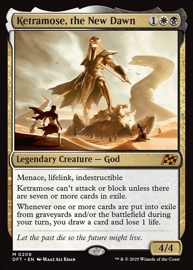 Ketramose, the New Dawn (209) - Aetherdrift (DFT)