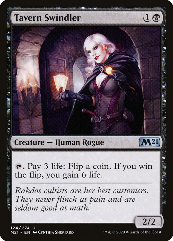 Tavern Swindler (124) - Core Set 2021 (M21)