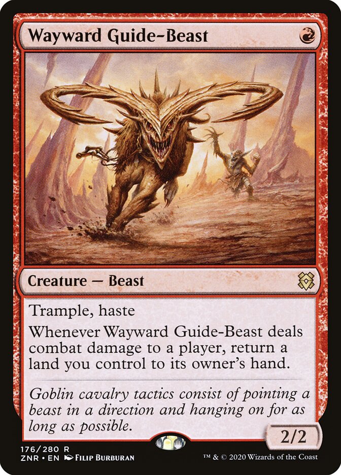 Wayward Guide-Beast (176) - Zendikar Rising (ZNR)