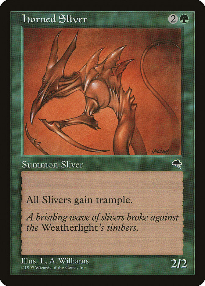 Horned Sliver (234) - Tempest (TMP)