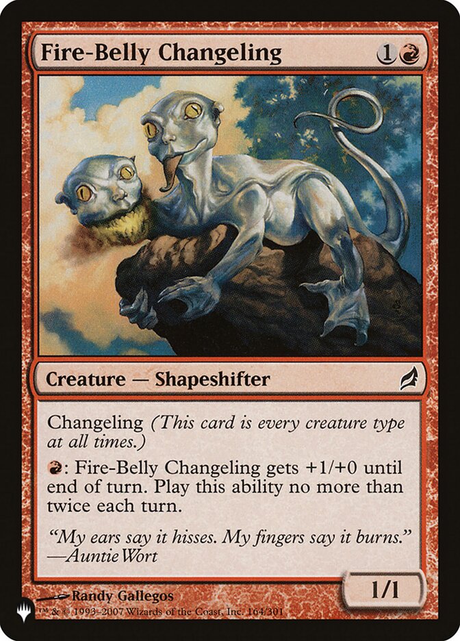 Fire-Belly Changeling (LRW-164) - The List (PLST)