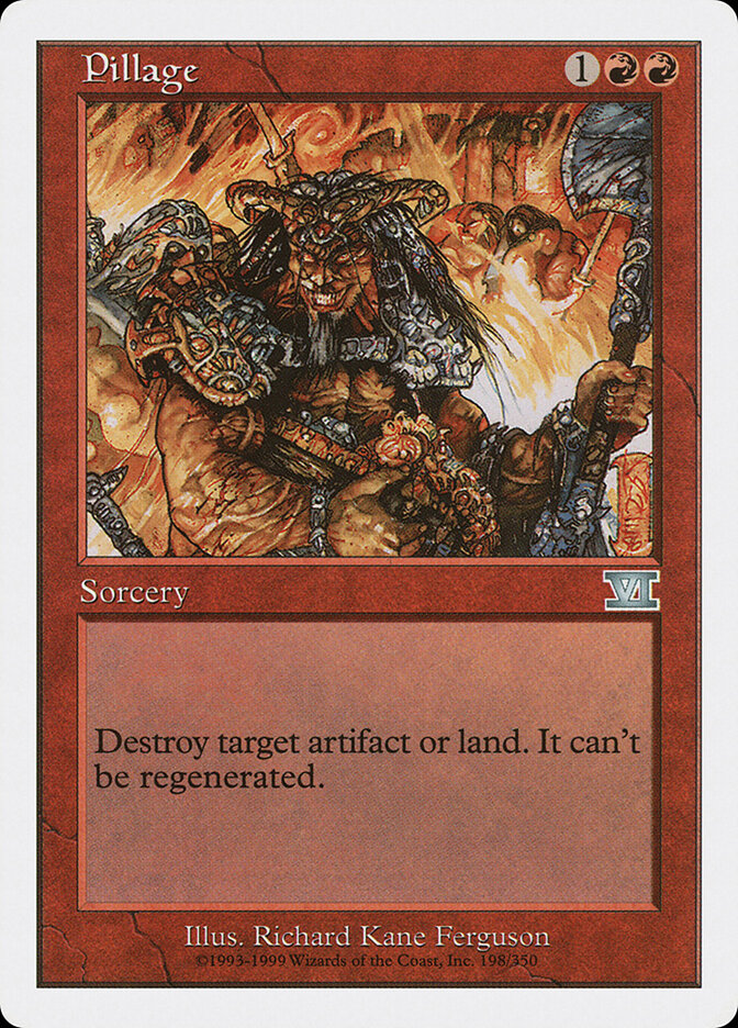Pillage (198) - Classic Sixth Edition (6ED)
