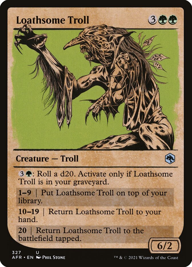 Loathsome Troll (327) - Adventures in the Forgotten Realms (AFR)