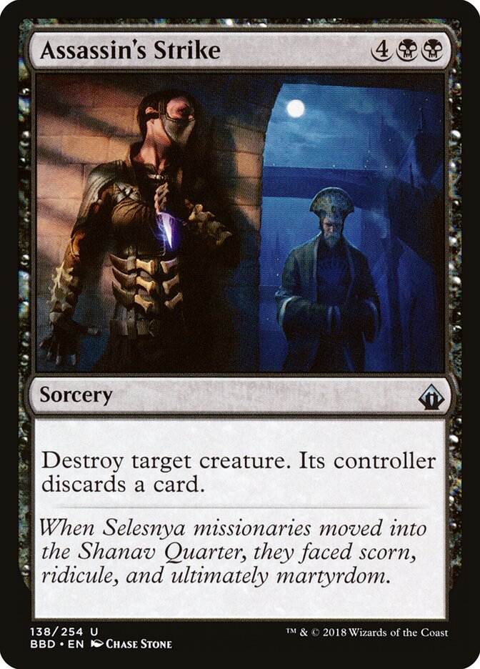 Assassin's Strike (138) - Battlebond (BBD)