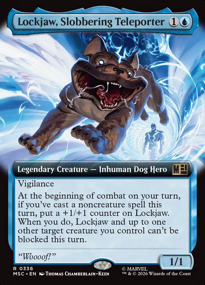 Lockjaw, Slobbering Teleporter (336) - Marvel Super Heroes Commander (MSC)