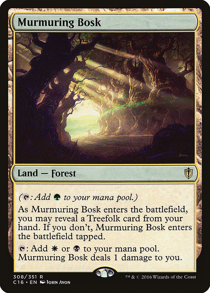 Murmuring Bosk (308) - Commander 2016 (C16)